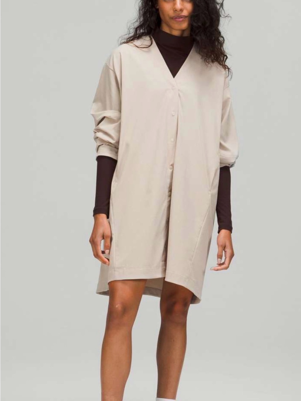 Lululemon WovenAir Button Front Dress